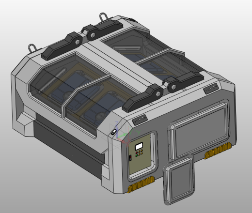 Moon Movers月球移动器3D数模图纸 STEP格式缩略图